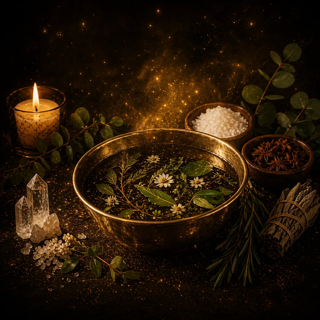 Banho de Limpeza de Casa